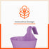 KAI Hanging Oval Planters For Home (Summer Hues - Set of 5)